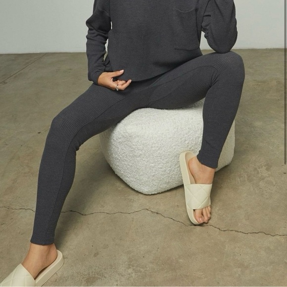 lunya Pants - NWT Lunya Restore Thermal High Rise Legging Gray Heather
